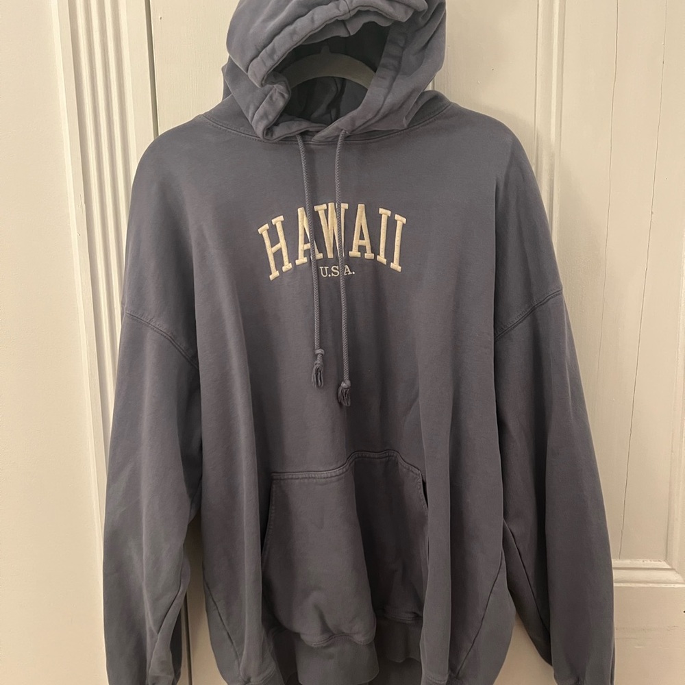 Hawaii USA Blue Hoodie
